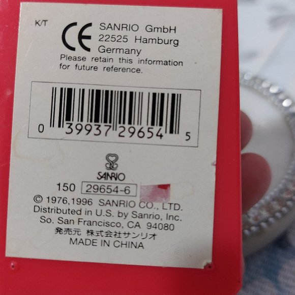 Vintage NEW 1976 1996 Sanrio Hello Kitty Deck of Mini Playing Cards NEW - Picture 2 of 2